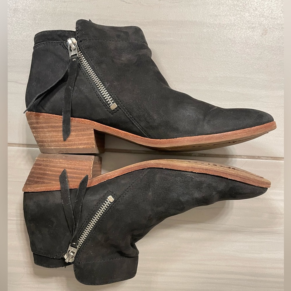Sam Edelman EUC  Packer Black Booties Sz 8.5W